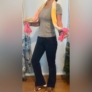 Banana republic curvy boot blue jeans 31